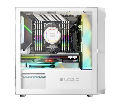 Зображення 6 Корпус LogicConcept Portos ARGB Mini White no PS (AM-PORTOS-20-0000000-0002)