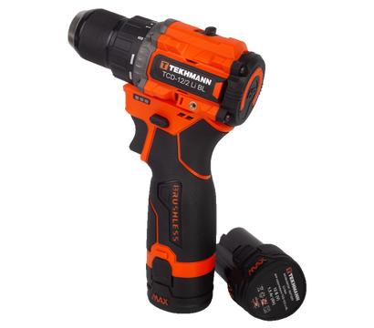 Зображення 2 Дриль-шурупокрут Tekhmann TCD-12/2 Li BL (854606)