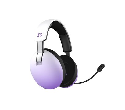 Изображение 2 Bluetooth гарнитура Hator Hellyberry HH30 Pro Wireless White/Violet