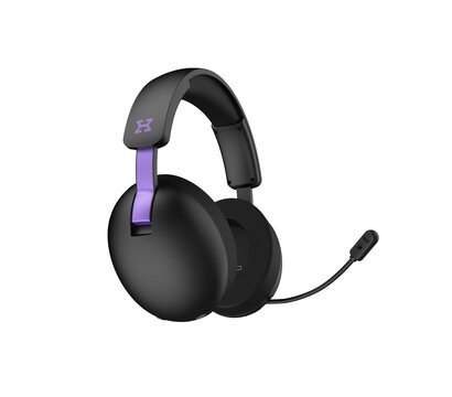 Изображение 2 Bluetooth гарнитура Hator Hellyberry HH30 Wireless Black/Violet (HH30_wireless_BV)
