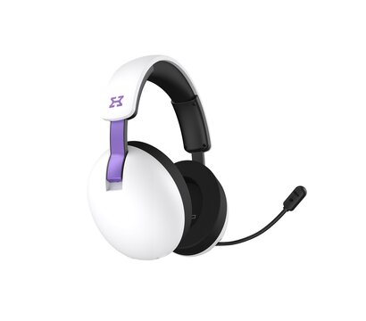 Изображение 2 Bluetooth гарнитура Hator Hellyberry HH30 Wireless White/Violet (HH30_wireless_WV)