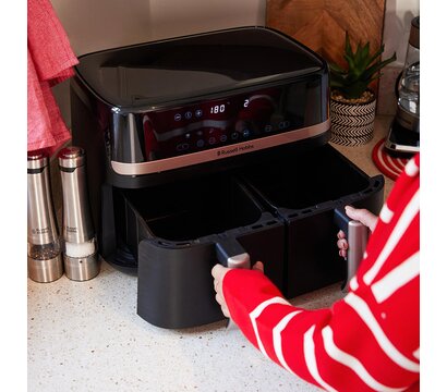 Зображення 3 Мультиварка Russell Hobbs SatisFry Dual Basket 27680-56