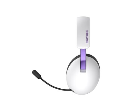 Изображение 3 Bluetooth гарнитура Hator Hellyberry HH30 Wireless White/Violet (HH30_wireless_WV)