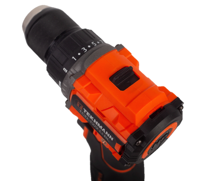 Зображення 5 Дриль-шурупокрут Tekhmann TCD-12/2 Li BL (854606)