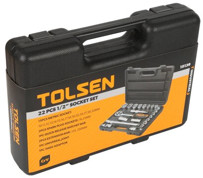 Зображення 2 Набір інструментів Tolsen 22шт (15139)