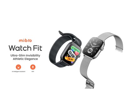Зображення 2 Розумний годинник Mibro Fit 44mm Black (XPAW027B) з Bluetooth 5.3