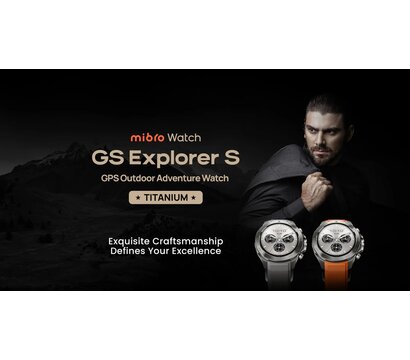 Зображення 2 Розумний годинник Mibro GS Explorer S 48mm Titanium-Silicone (XPAW023TS) з Bluetooth 5.3