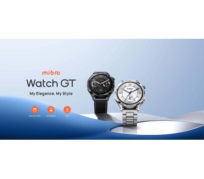 Зображення 2 Смарт-годинник Mibro GT 46mm Dark Metallic Moon (XPAW026T)