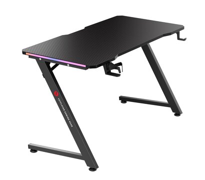 Зображення 3 Стіл для геймерів 1stPlayer AZ1-1260 Black (AZ1-1260-RGB-BK)