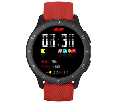 Зображення 3 Смарт-годинник 2E Motion GT2 47mm Black-Red (2E-CWW21BKRD)
