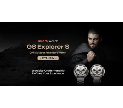 Изображение 4 Смарт-часы Mibro GS Explorer S 48mm Full Titanium (XPAW023FT)