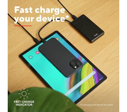 Зображення 5 УМБ Trust Fiera 10000mAh 20W Black (25880)