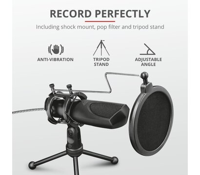 Зображення 6 Мікрофон Trust GXT 232 Mantis streaming microphone (22656)