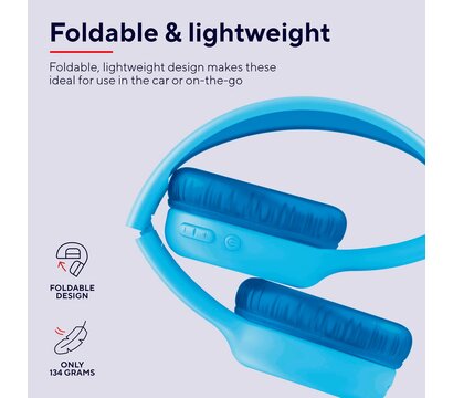 Зображення 6 Навушники Trust Nouna Kids Wireless Blue (25275)