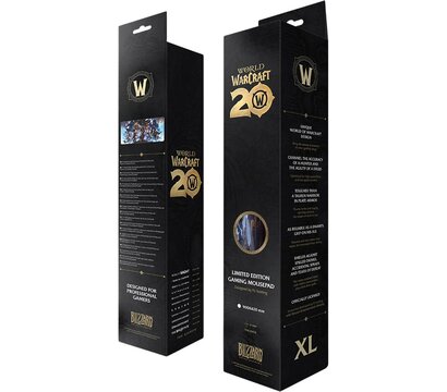 Зображення 2 Килимок для мишки Blizzard World of WarCraft 20th Anniversary XL (FBLMPWOW20ANN25XL)