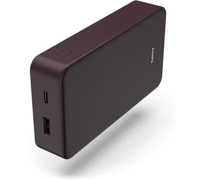 Зображення 2 Батарея універсальна Hama 20000 mAh Plum (00201715)
