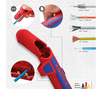 Зображення 2 Інструмент зачищення Knipex 16-95-01-SB універсальне