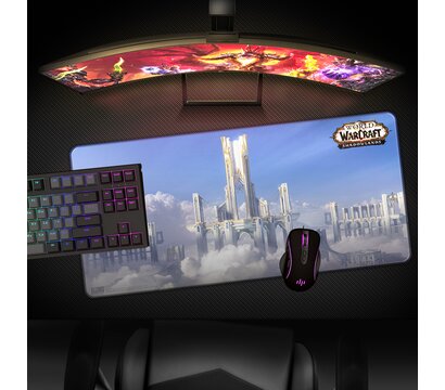 Зображення 3 Килимок для мишки Blizzard World of WarCraft Shadowlands Bastion (FBLMPWOWBASTI21XL)