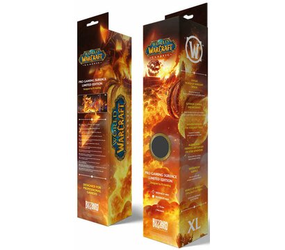 Изображение 4 Коврык для мыши Blizzard World of WarCraft Classic Ragnaros (FBLMPWOWRAGNA21XL) нет