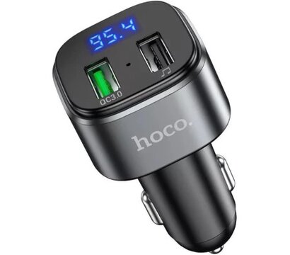 Зображення 4 FM модулятор Hoco E67, вбудований екран