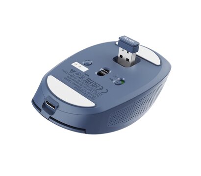 Зображення 5 Миша Trust Ozaa Compact Multi-Device Wireless Blue (24934)