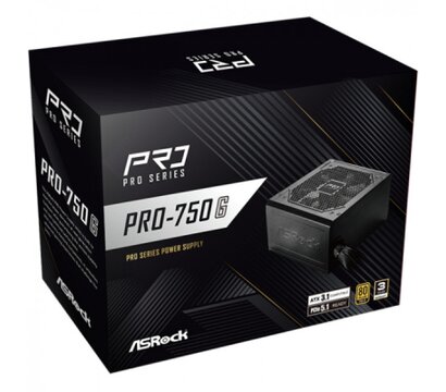Изображение 5 Блок питания ASRock PRO-750G