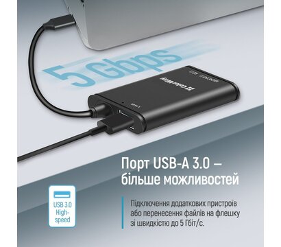 Зображення 6 Картрідер ColorWay 3-в-1 Black (CW-CR-02)
