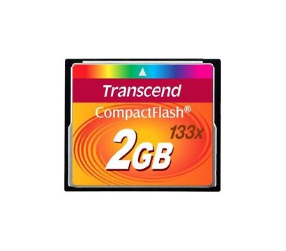 Изображение 2 Карта памяти Transcend CompactFlash 133x 2GB - TS2GCF133, Объем памяти: 2 Гб