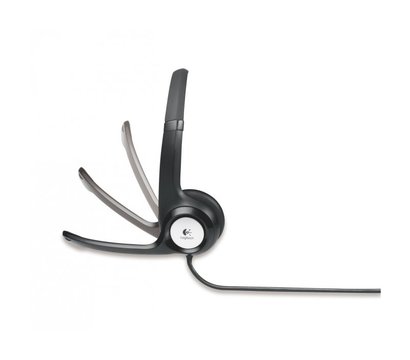 Зображення 2 Навушники Logitech H390 — 981-000406 поворотна