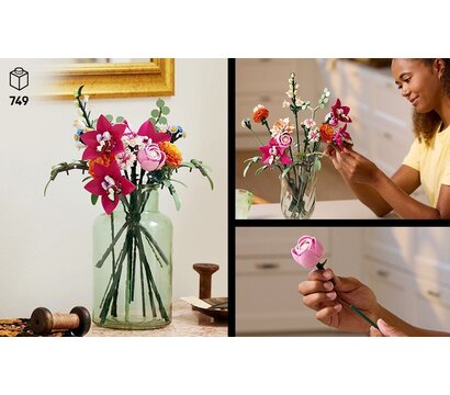 Зображення 2 Конструктор Lego Botanicals Милый розовый букет цветов (10342)