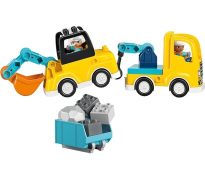 Изображение 2 Конструктор Lego Duplo Town Town 3-в-1 Строительная техника (10475)