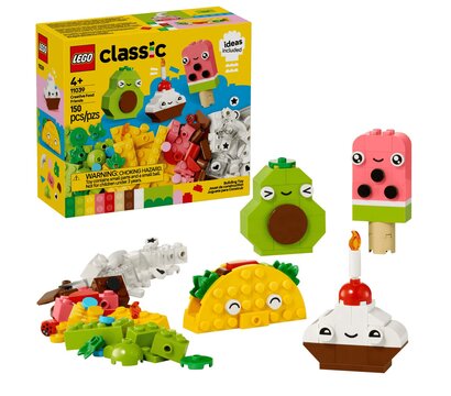 Зображення 2 Конструктор Lego Classic Творческие друзья с едой (11039)