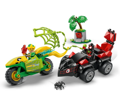 Зображення 2 Конструктор Lego Spidey Гонки на электромобилях с динозаврами (11198)