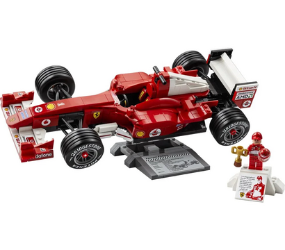 Изображение 2 Конструктор Lego Icons Ferrari F2004 и Michael Schumacher (11375)