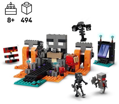 Зображення 2 Конструктор Lego Minecraft Битва за Визер (21590)