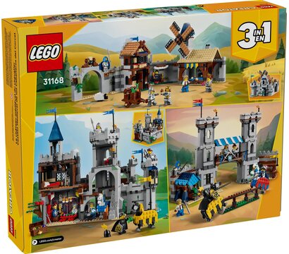 Зображення 2 Конструктор Lego Creator Средневековый замок с рыцарем на коне (31168)