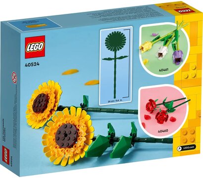 Зображення 2 Конструктор Lego Icons Botanicals Подсолнечники (40524)