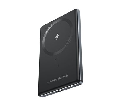 Изображение 3 Универсальная мобильная батарея Choetech B738 5000mAh QC3.0 PD3.0 Black (43-00161), Цвет: черный