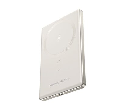 Изображение 3 Универсальная мобильная батарея Choetech B738 5000mAh QC3.0 PD3.0 White (43-00160), Цвет: белый