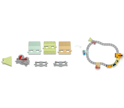 Изображение 3 Конструктор Lego Duplo Town Большое интерактивное общественное влечение (10428)