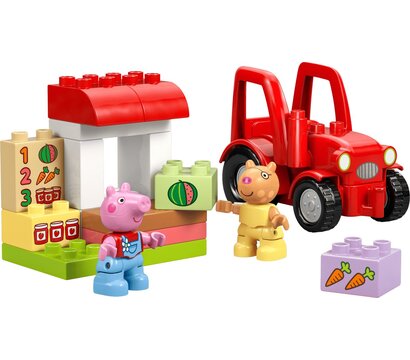 Зображення 3 Конструктор Lego Duplo Peppa Pig Трактор и рынок (10468)