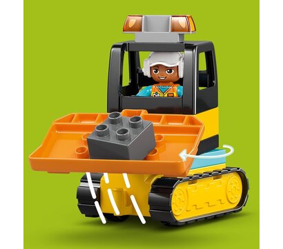 Изображение 3 Конструктор Lego Duplo Town 3-в-1 Строительная площадка и техника (10476)