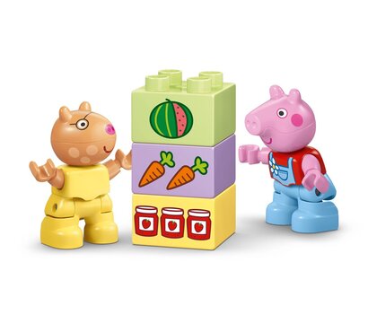 Зображення 4 Конструктор Lego Duplo Peppa Pig Трактор и рынок (10468)