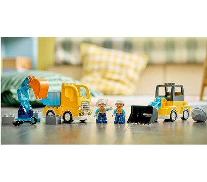 Изображение 4 Конструктор Lego Duplo Town Town 3-в-1 Строительная техника (10475)