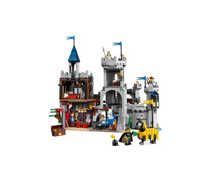 Зображення 4 Конструктор Lego Creator Средневековый замок с рыцарем на коне (31168)