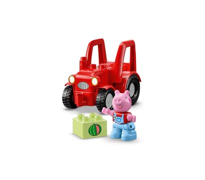 Зображення 5 Конструктор Lego Duplo Peppa Pig Трактор и рынок (10468)
