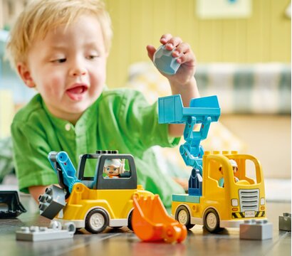 Изображение 5 Конструктор Lego Duplo Town Town 3-в-1 Строительная техника (10475)