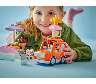 Зображення 5 Конструктор Lego Duplo Bluey Путешествие с мороженым из Блуи (10458)