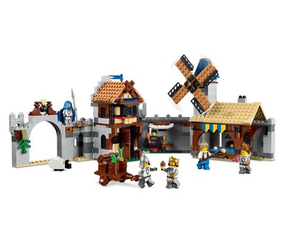 Зображення 5 Конструктор Lego Creator Средневековый замок с рыцарем на коне (31168)
