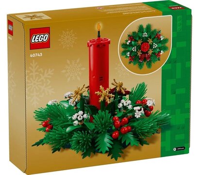 Зображення 5 Конструктор Lego Iconic Декор для рождественского стола (40743)